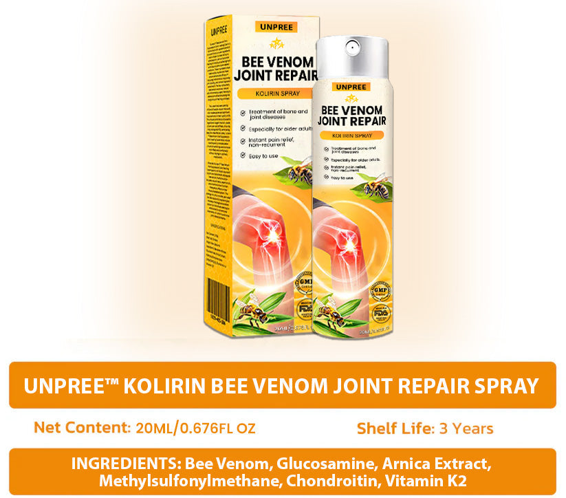 🚨2025 EXCLUSIVE SALE: 70% OFF⏳ Kolirin Bee Venom Joint Repair Spray