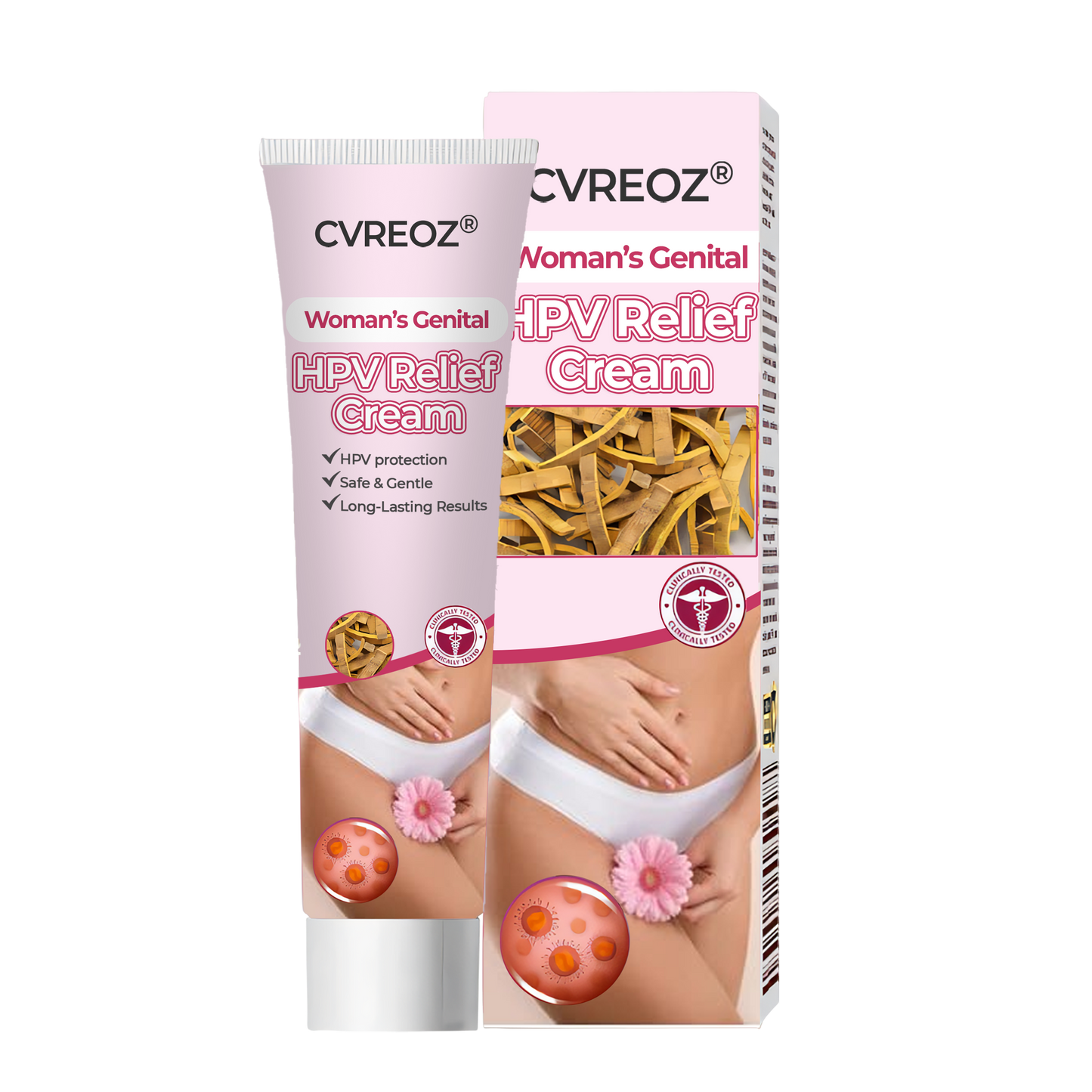 ♀️Woman's Genital HPV Relief Cream 🔥HOT SALE UP TO 60% OFF