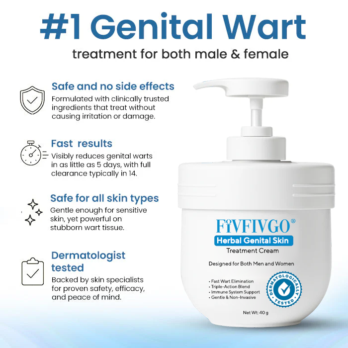 Herbal Genital Skin Treatment Cream ✅ Revolutionary Natural Solution for Genital Wart Treatment!