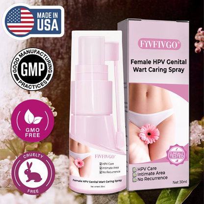 Female HPV Genital Wart Caring Spray
