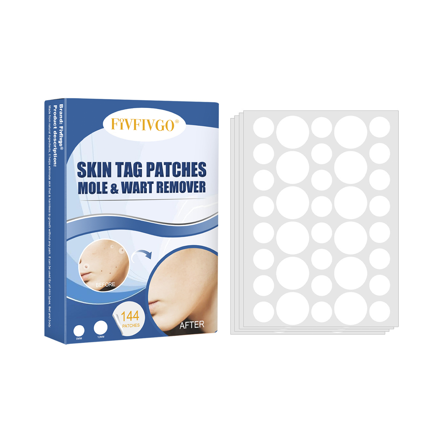 Moles & Warts Removing Skin Tag Patch