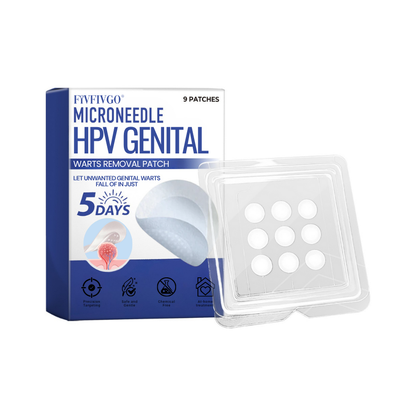 Microneedle HPV Genital Warts Removal Patch