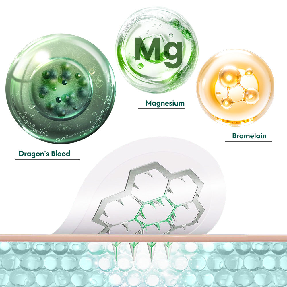 ✅Official Store: Magnesium MicroPin Target & Clear Wart Removal Patch