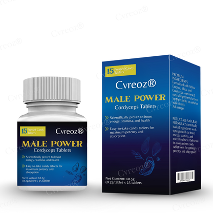 🔥The FDA-Approved Solution🌟 Official Store |🔥Hot Sale - 50% OFF🌿 Male Power Cordyceps Tablets - Already Helped 120,000+ Users Reclaim Their Confidencet✅