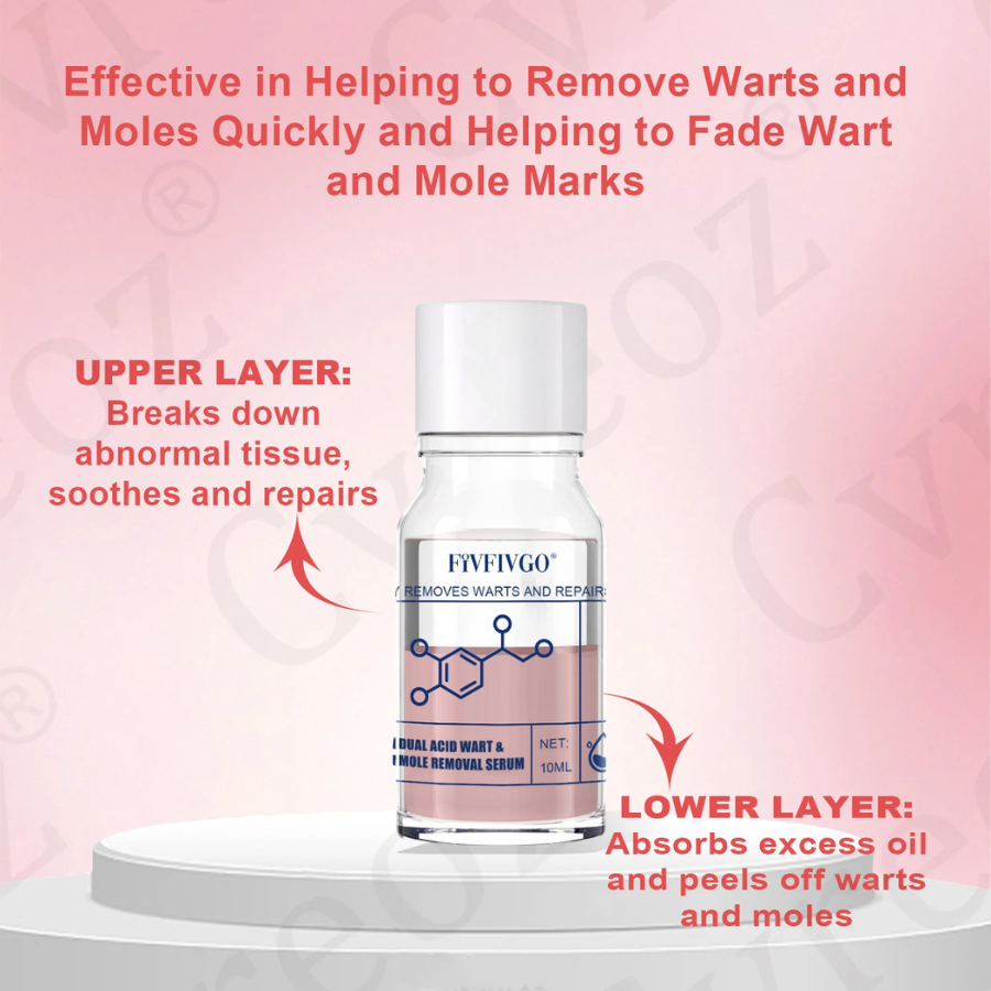 Dual Acid Wart & Mole Removal Serum