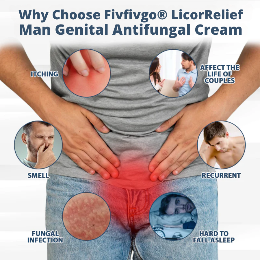 LicorRelief Man Genital Antifungal Cream