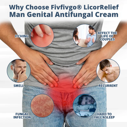 LicorRelief Man Genital Antifungal Cream