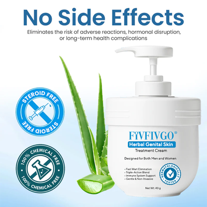 Herbal Genital Skin Treatment Cream ✅ Revolutionary Natural Solution for Genital Wart Treatment!