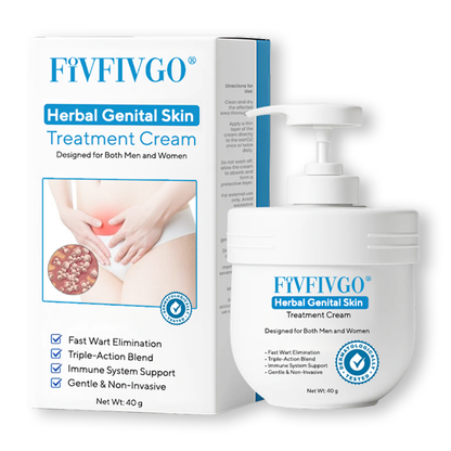 Herbal Genital Skin Treatment Cream ✅ Revolutionary Natural Solution for Genital Wart Treatment!