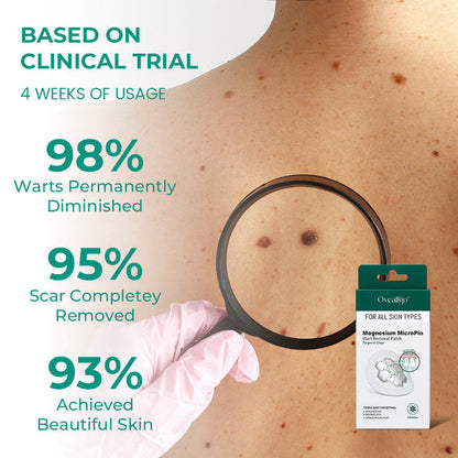 ✅Official Store: Magnesium MicroPin Target & Clear Wart Removal Patch