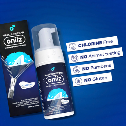 Masculine Foam Intimate Wash For Men Classical