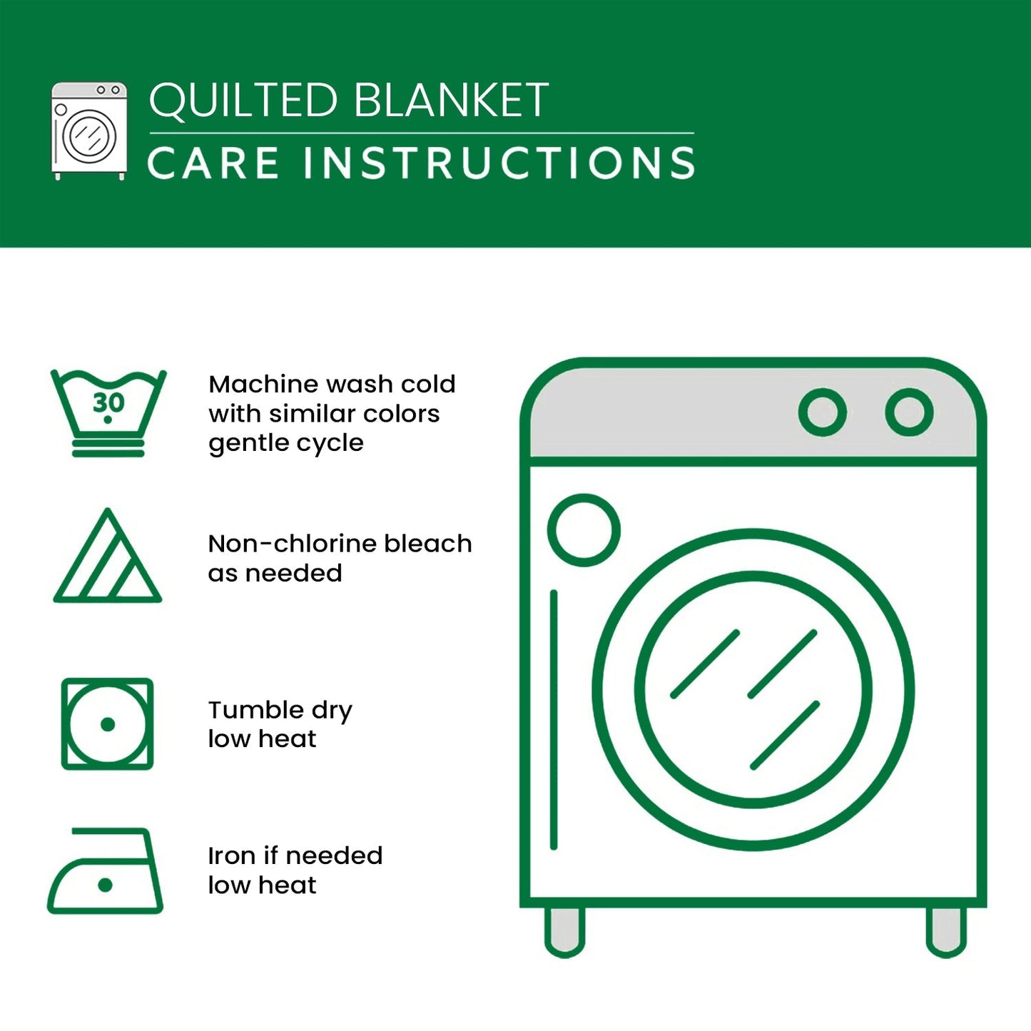 Wild Mane Quilted Blanket NCU0NT6587