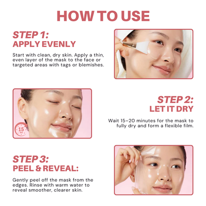 Tags & Blemish Peel-Off Wrapping Mask