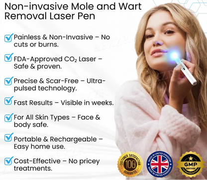 Non-Invasive Mole and Wart Removal Laser Pen PRO