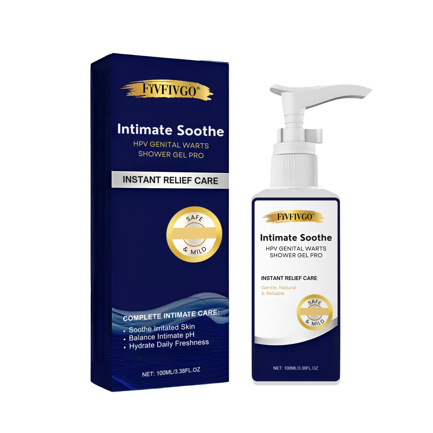Intimate Soothe HPV Genital Warts Shower Gel PRO