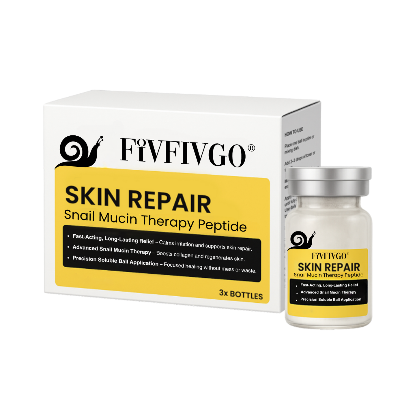 Skin Repair Snail Mucin Therapy Peptide